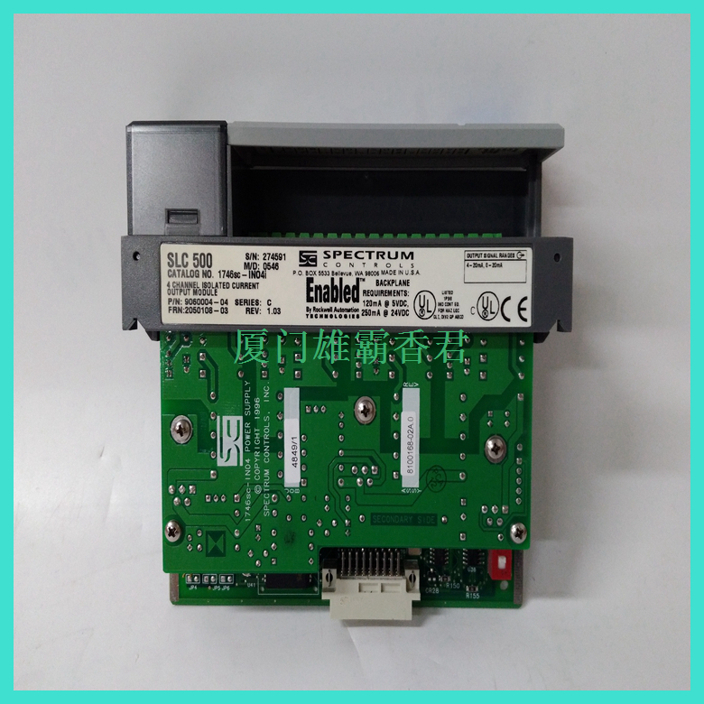 A-B  1756-ENBT/A   输入输出模块 电机 控制器