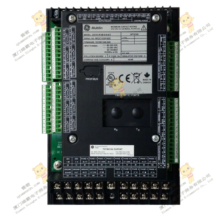 369-LO-0-M-F-E-0-0  GE  Multilin 电机管理继电器