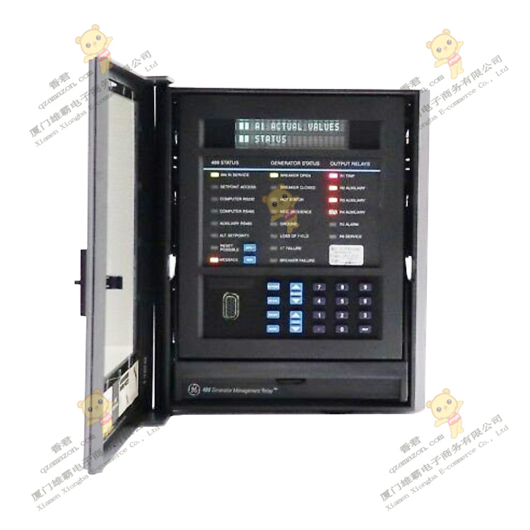 SR489-P5-HI-A20-E   GE  电机管理继电器保护装置